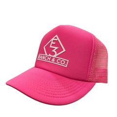 E3 Neon Pink Trucker Hat